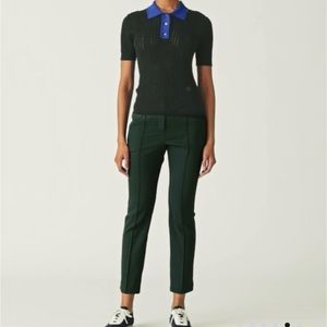 COPY - Tory Burch Tory Sport TECH TWILL GOLF PANT, conifer green, size 8